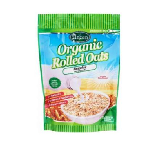 ANZEN ORGANIC ROLLED OATS REG 500G