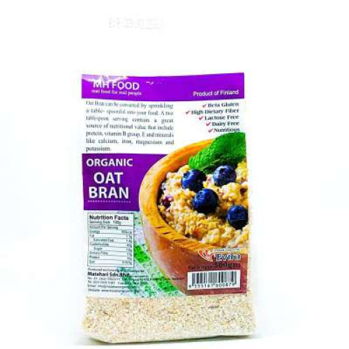 MH FOOD ORG OAT BRAN 500G