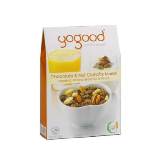 YOGOOD CRUNCHY MUESLI CHOCOLATE & NUT 350G