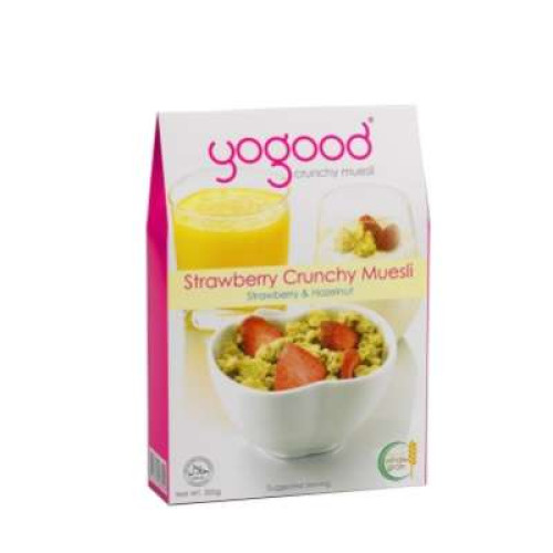 YOGOOD CRUNCHY MUESLI STRAWBERRY 350G