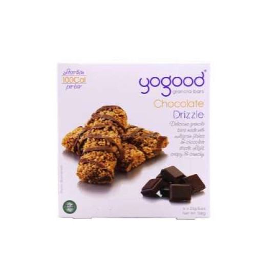 YOGOOD CHOCOLATE DRIZZLE GRANOLA BAR 138G