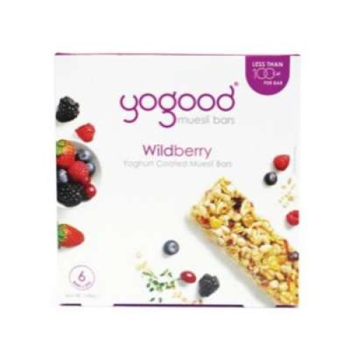 YOGOOD WILDBERRY MUESLI BAR 138G