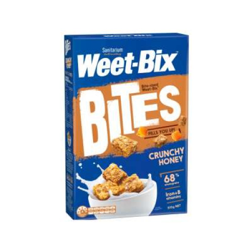 SANITARIUM WEET BIX BITES-CRUNCHY HONEY 510G