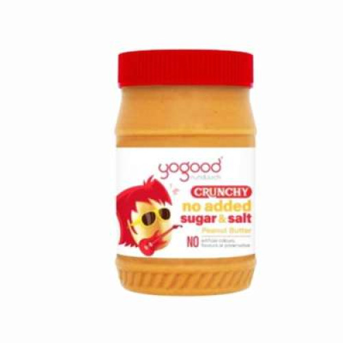 YOGOOD CRUNCHY PEANUT BUTTER 453G