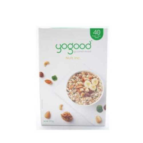 YOGOOD GOURMET MUESLI NUTS INC 370G