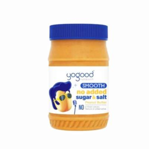 YOGOOD SMOOTH PEANUT BUTTER 453G