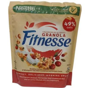 NESTLE FITNESS GRANOLA CRANBERRY PUMPKIN 300G NESTLE FITNESS GRANOLA CRANBERRY PUMPKIN 300G