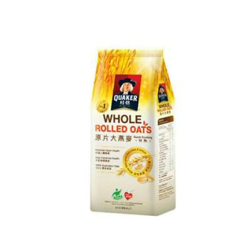 QUAKER WHOLE ROLLED OATS 800G