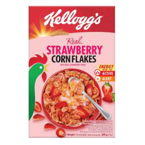 KELLOGG'S STRAWBERRY CORN FLAKE 300G