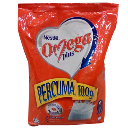 OMEGA PLUS MILK POWDER EXT100G 1KG+100G