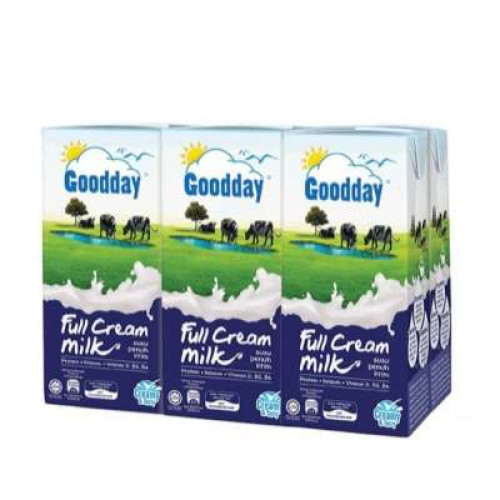 GOODDAY UHT FULL CREAM MILK 200ML*6