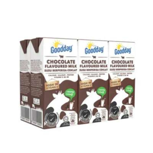 GOODDAY UHT CHOCOLATE MILK 200ML*6