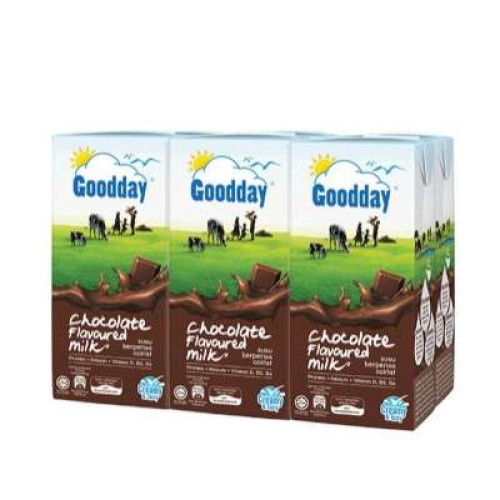 GOODDAY UHT CHOCOLATE MILK 200ML*6