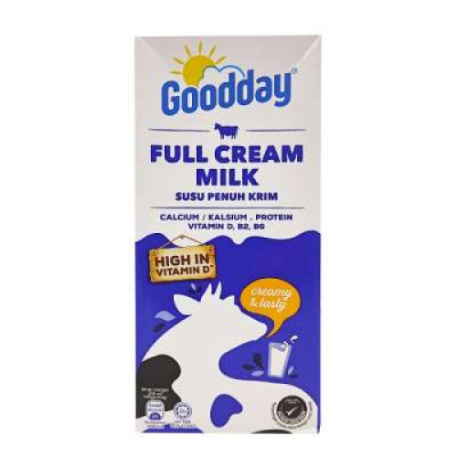 GOOD DAY UHT FULL CREAM MILK 1L