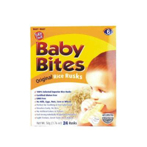 TAKE ONE BABY BITES ORIGINAL 50G