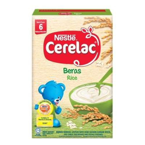 NESTLE CERELAC RICE NO ADDED SUGAR 200G