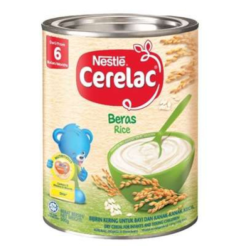 NESTLE CERELAC RICE NO ADDED SUGAR 500G