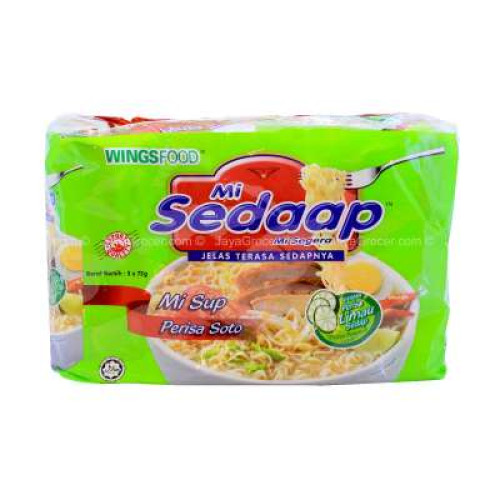 MI SEDAAP SOTO 75G*5's