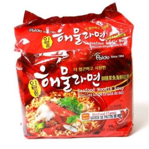 PALDO ILPOOM SEAFOOD KOREAN RAMEN 120G*5