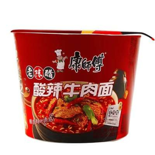 MASTER KONG HOT & SOUR BEEF NOODLES BOWL 122G