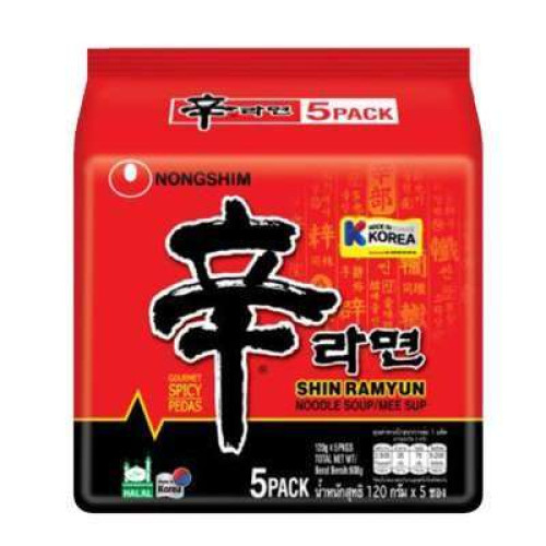 NONGSHIM SHIN RAMYUN 120G*5