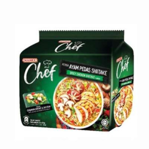 MAMEE CHEF SPICY CHICKEN SHITAKE 72G*4 MAMEE CHEF SPICY CHICKEN SHITAKE 72G*4