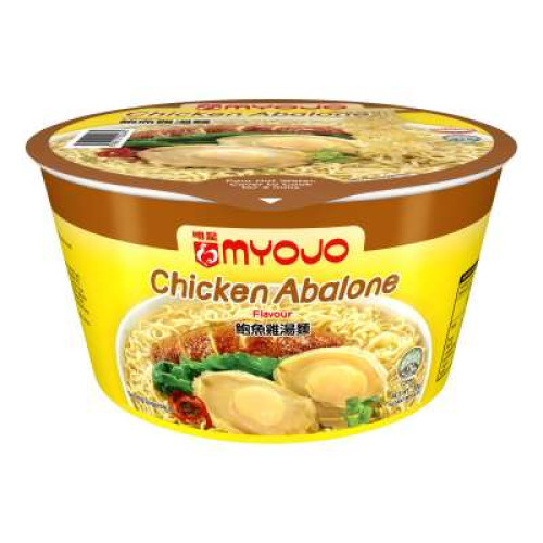 MYOJO BOWL-CHICKEN ABALONE 80G