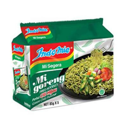 INDOMIE MI GORENG GREEN CHILLI 85G*5