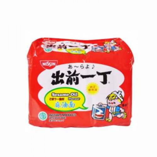 NISSIN SESAME OIL INST NOODLE 85G*5