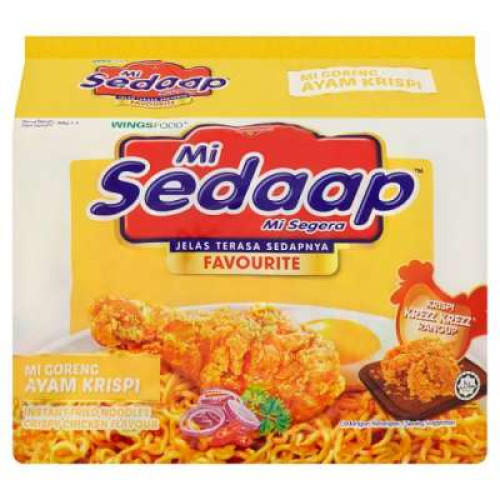 MI SEDAAP MEE GORENG AYAM KRISPI 88G*5