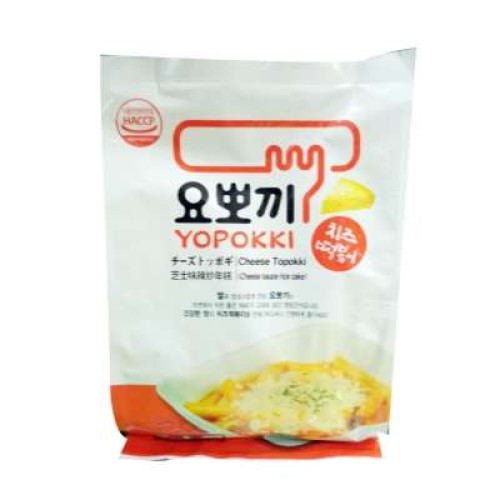 YOPOKKI CHEESE SPICY RICE CAKE CUP 240G