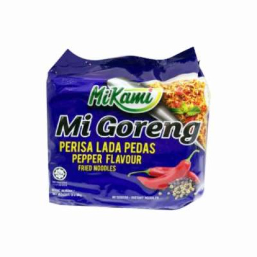 MIKAMI MI GORENG LADA PEDAS 80G*5