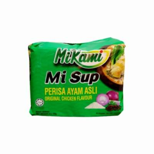 MIKAMI MI SUP AYAM ASLI 70G*5