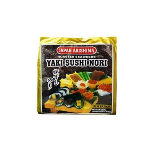 JAPAN AKISHIMA ROASTED SEAWEED/YAKI SUSHI NORI 