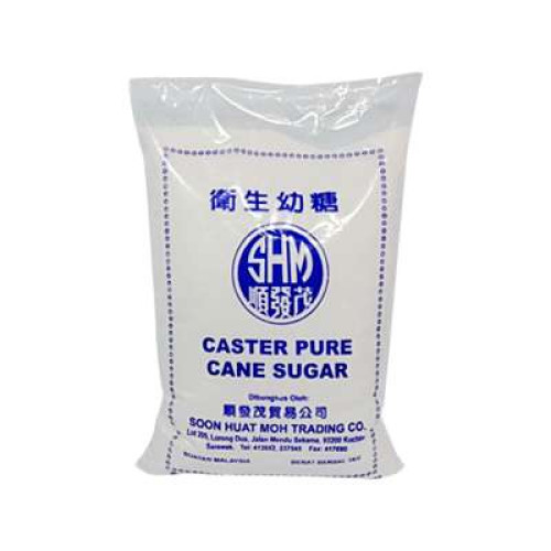 SHM CASTER PURE CANE SUGAR 1KG