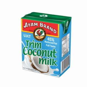 AYAM BRAND TRIM COCONUT MILK 200ML AYAM BRAND TRIM COCONUT MILK 200ML