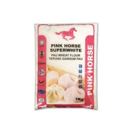 PINK HORSE PAU WHEAT FLOUR 1KG