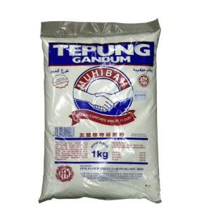 TEPUNG GANDUM CAP MUHIBAH 1KG TEPUNG GANDUM CAP MUHIBAH 1KG