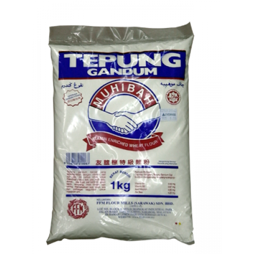 TEPUNG GANDUM CAP MUHIBAH 1KG