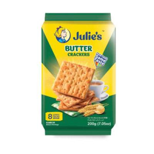 JULIE'S BUTTER CRACKERS 198G/200G JULIE'S BUTTER CRACKERS 198G/200G