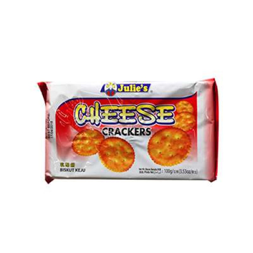 JULIE'S CHEESE CRACKERS 100G