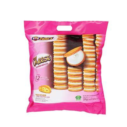 JULIE'S CHEESE SANDWICH BISCUIT 336G