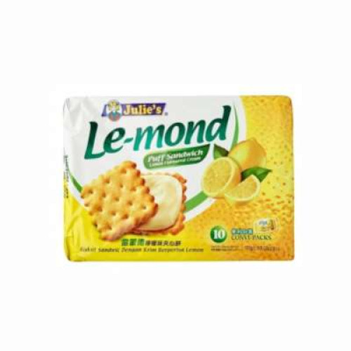 JULIE'S LE-MOND PUFF LEMON 170G