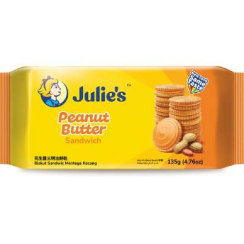 JULIE'S PEANUT BUTTER SANDWICH 120G