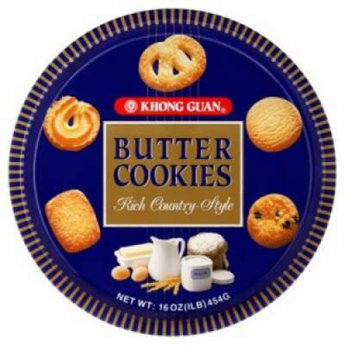 KHONG GUAN DANISH BUTTER COOKIE 454G