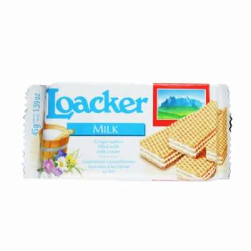 LOACKER MILK 45G