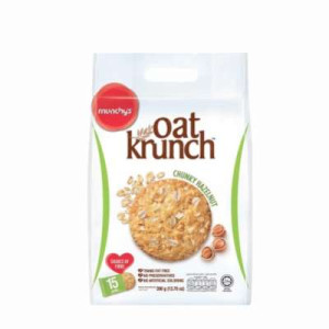 MUNCHY'S OATKRUNCH CHUNKY ORGANIC HAZELNUT 390G MUNCHY'S OATKRUNCH CHUNKY ORGANIC HAZELNUT 390G