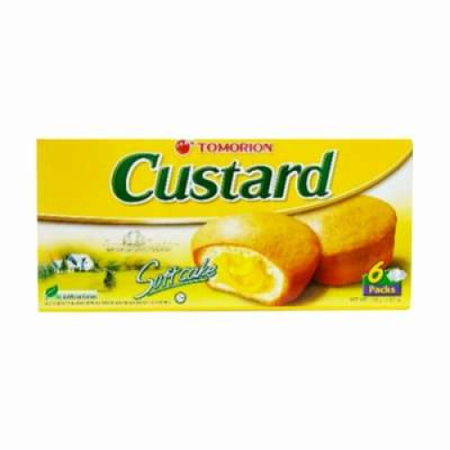 TOMORION CUSTARD SOFTCAKE 6P 138G