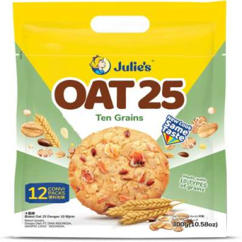 JULIE'S OAT 25 TENGRAINS HANDYPACK 300G