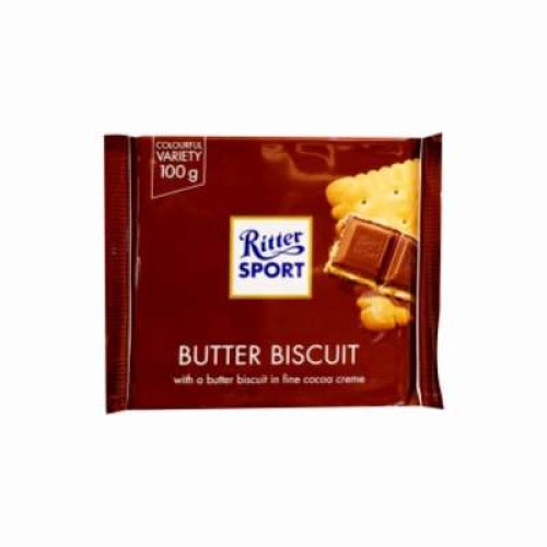 RITTER SPORT BUTTER BISCUIT 100G